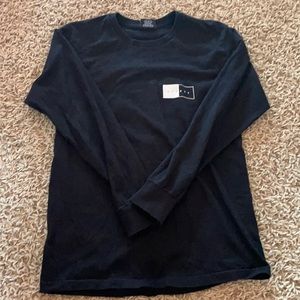 BLACK STUSSY LONGSLEEVE